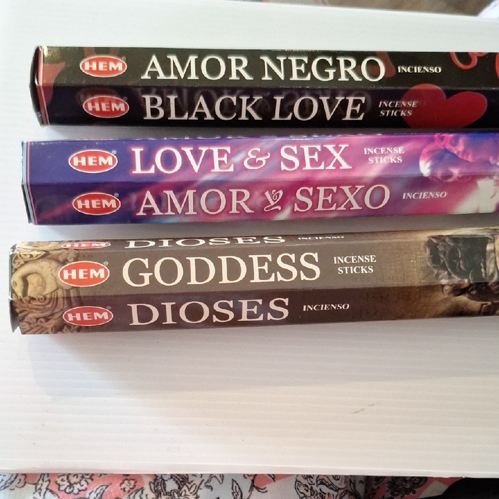 Hem Incense Sticks Collection - Black, Purple, Brown